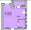 Buy an apartment, Seminarska-Street, 46, Ukraine, Kharkiv, Kholodnohirsky district, Kharkiv region, 1  bedroom, 33 кв.м, 18 400 uah