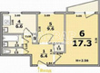 Buy an apartment, Pobedi-prosp, 76, Ukraine, Kharkiv, Shevchekivsky district, Kharkiv region, 2  bedroom, 46 кв.м, 783 000 uah