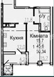 Buy an apartment, Aviacionnaya-ul, 39, Ukraine, Kharkiv, Shevchekivsky district, Kharkiv region, 1  bedroom, 51 кв.м, 1 650 000 uah